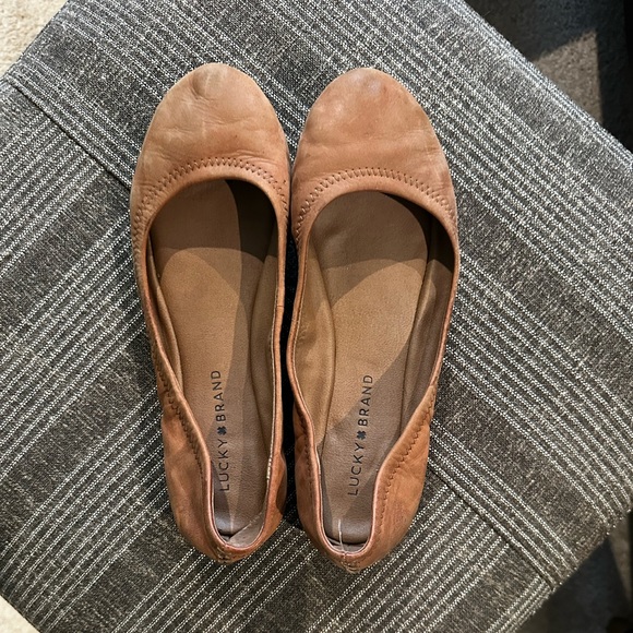 Brown lucky brand flats - Picture 1 of 2